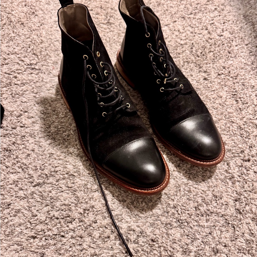 Taft - Troy Leather Men's Boots in Black